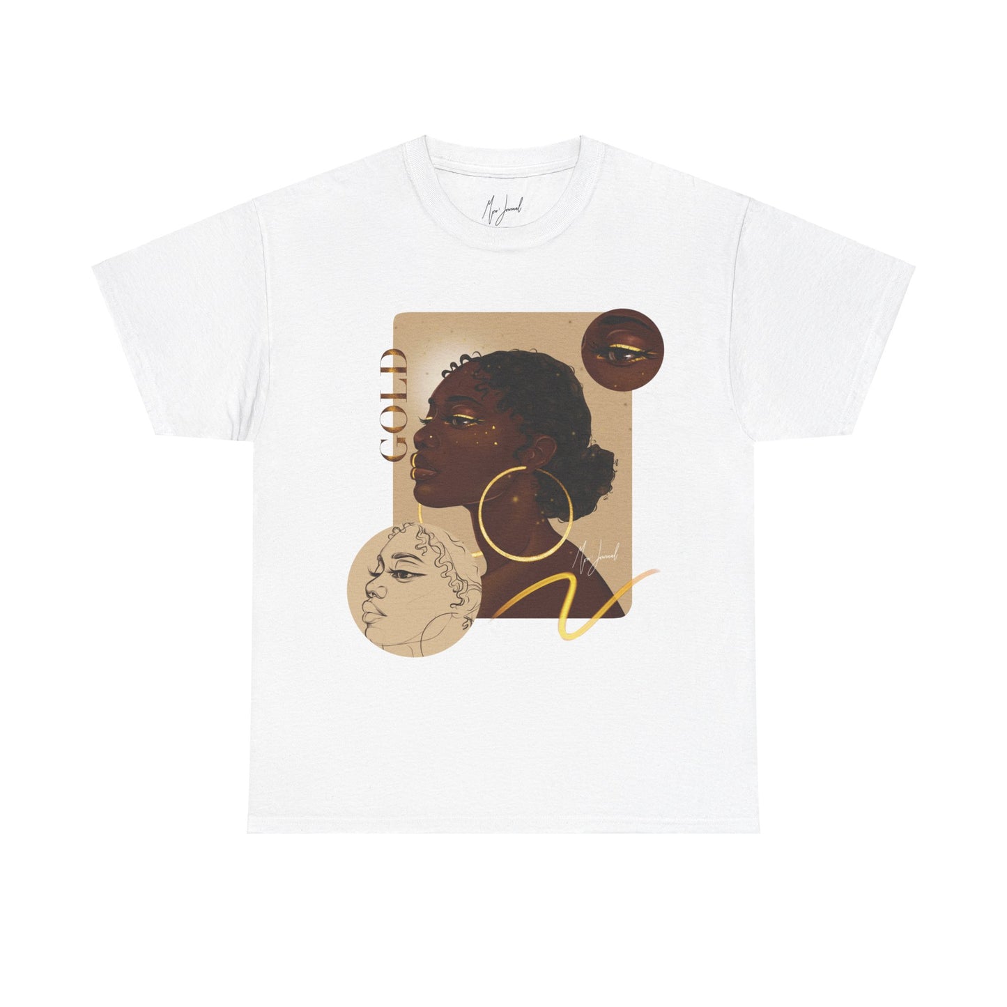 Gold Woman Heavy Cotton T-Shirt [1st Edition]