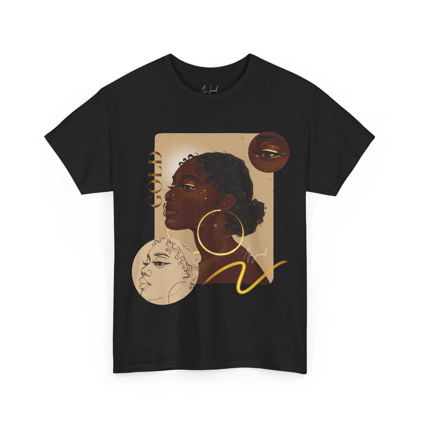 Gold Woman Heavy Cotton T-Shirt [1st Edition]