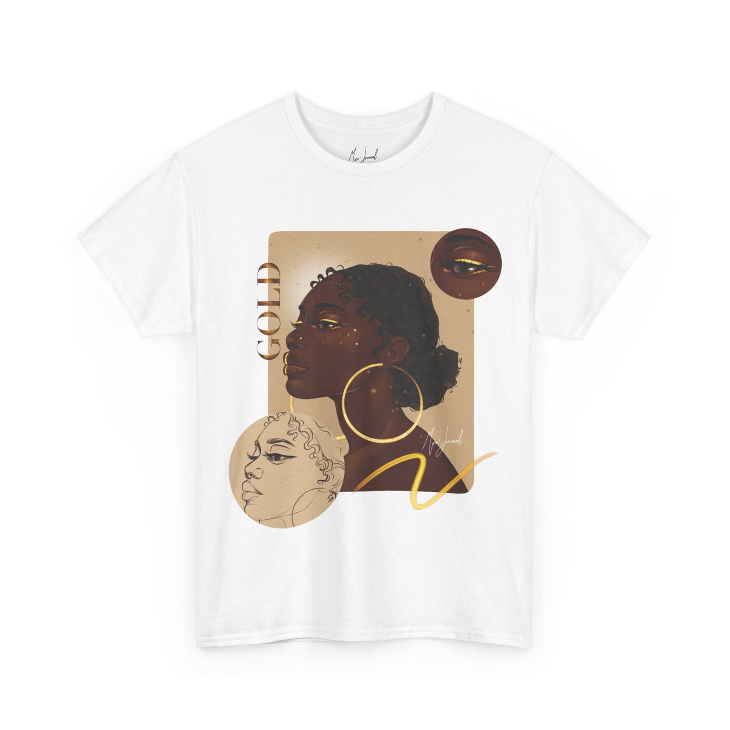 Gold Woman Heavy Cotton T-Shirt [1st Edition]