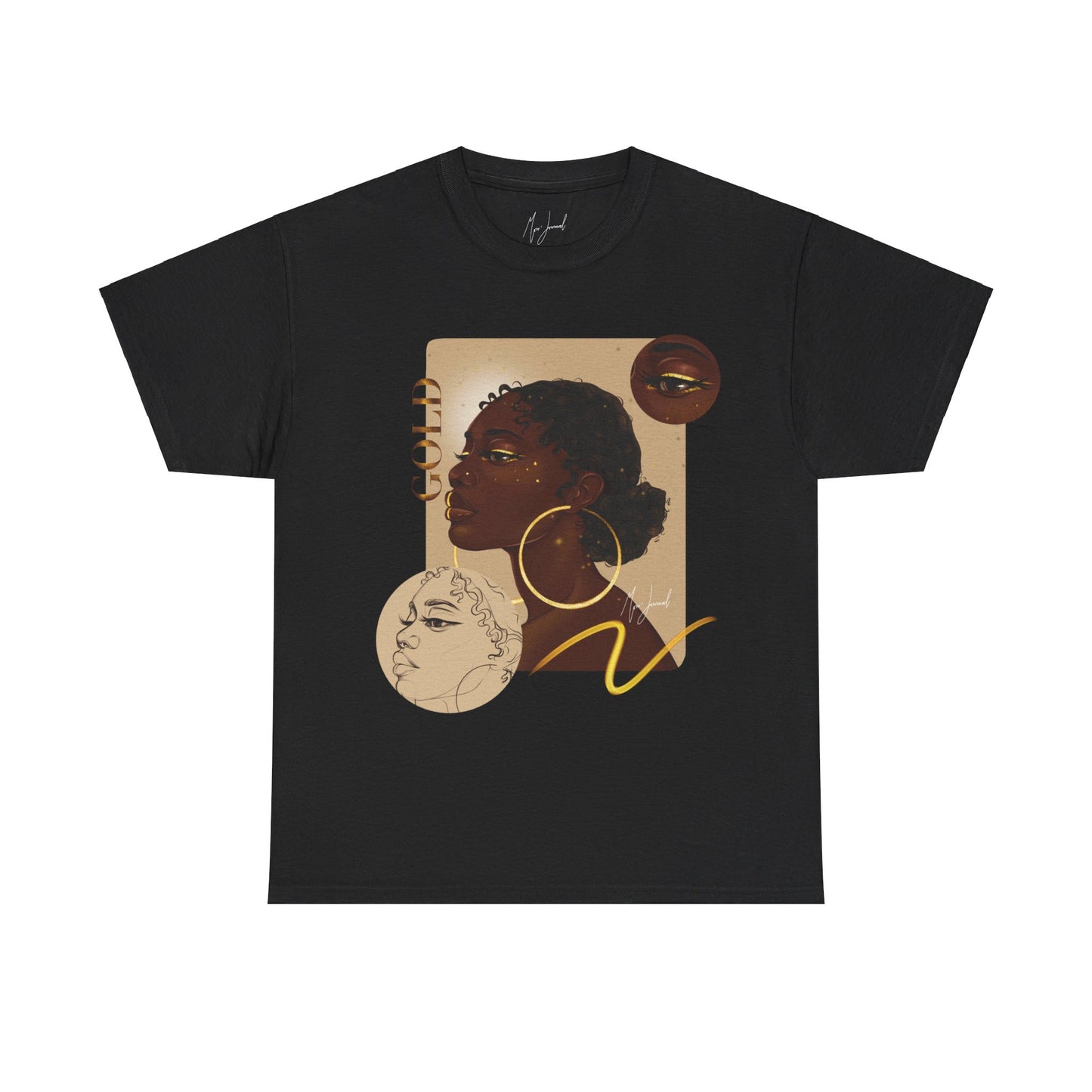 Gold Woman Heavy Cotton T-Shirt [1st Edition]